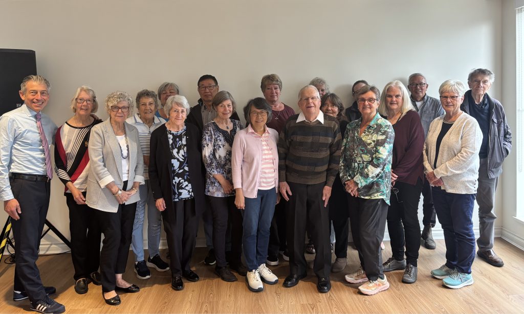 Photo of Seniors Advocate Dan Levitt and 20 members of the OSA Council of Advisors.